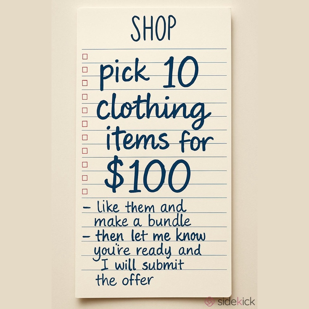 Shop Sign with Offer Text